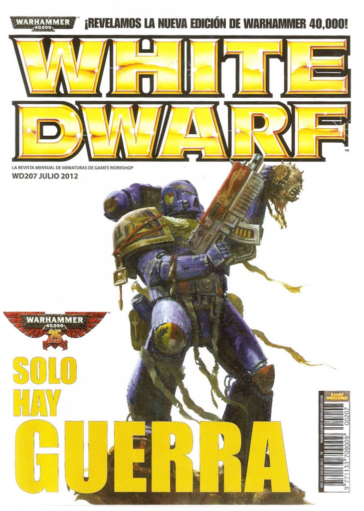 portada revista white dwarf julio 2012