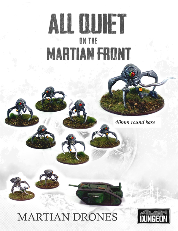 All Quiet On The Martian Front - Martian drones