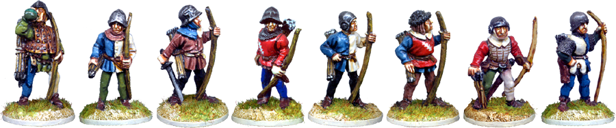 Wargames Foundry MED121 Archers Standing