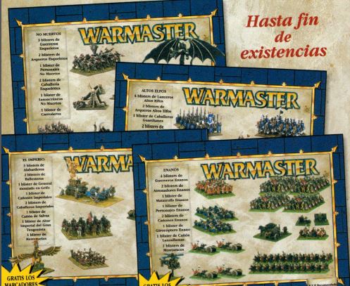 Warmaster cajas ejercito ES