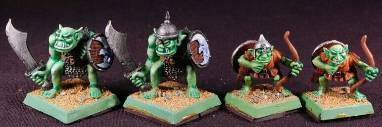 Warhammer plastic orc 90s