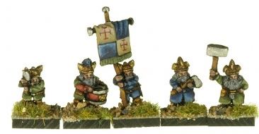 Magister Militum FDW1 Dwarves with hand weapons