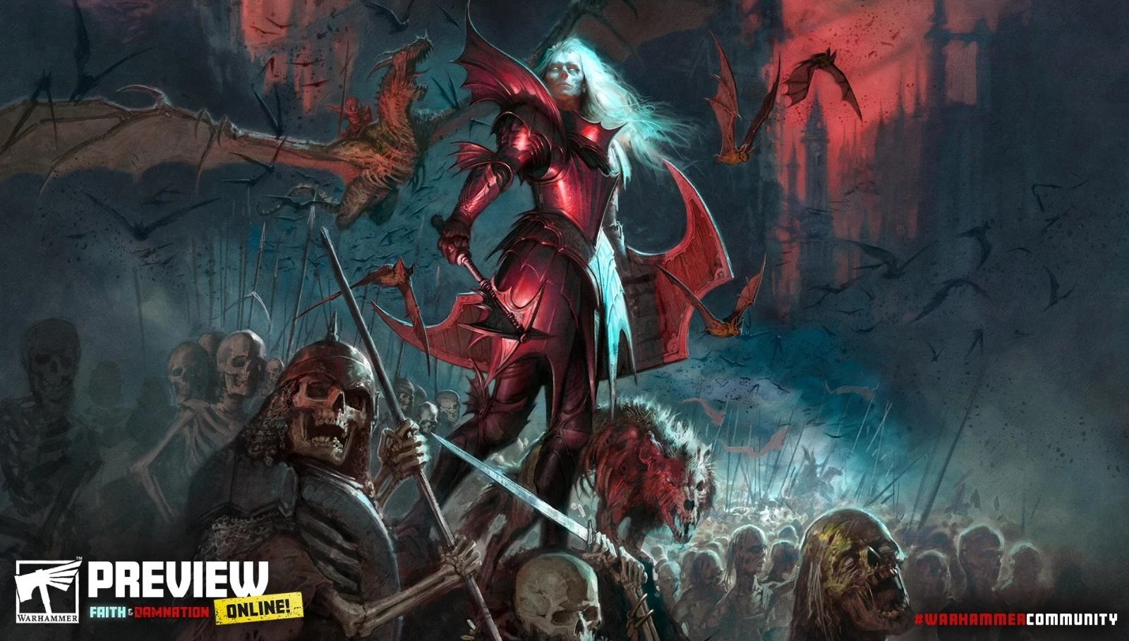Juegos taller Warhammer no muertos cripta infernal cortesano Vargheists Bits NUEVO 